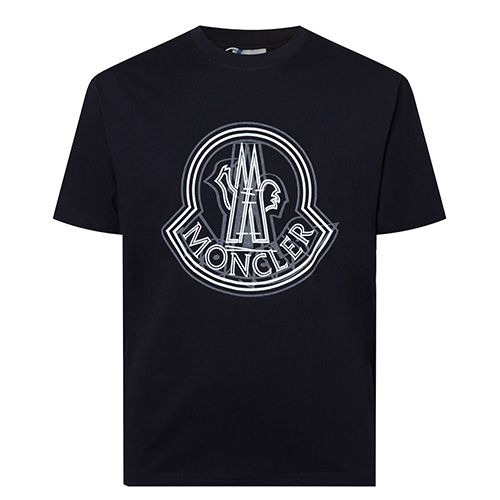 [홍콩명품.MONCLER] 몽클레어 25SS 로고 그래픽 프린트 반팔 티셔츠 (2컬러), BM21578, JU, 명품레플리카,미러급,온라인쇼핑몰사이트