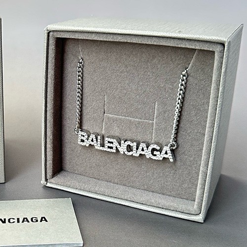 [홍콩명품.BALENCIAGA] 발렌시아가 25SS 로고 50cm 목걸이, ET3084, BUBU, 홍콩명품의류,구매대행,온라인명품