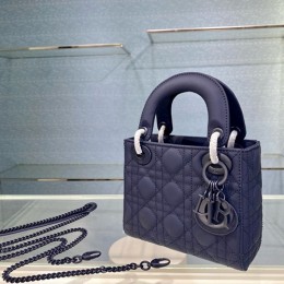 [가격문의][홍콩명품,Christian Dior] 디올 25SS 로고 LADY 레더 가죽 미니백 (블루), BGM4981, 홍콩명품가방,명품쇼핑몰,크로스백,핸드백,구매대행