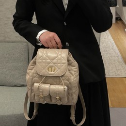 [가격문의][홍콩명품,Christian Dior] 디올 25SS 로고 CARO 라지 백팩 (베이지), BGM5009, 홍콩명품가방,명품쇼핑몰,크로스백,핸드백,구매대행