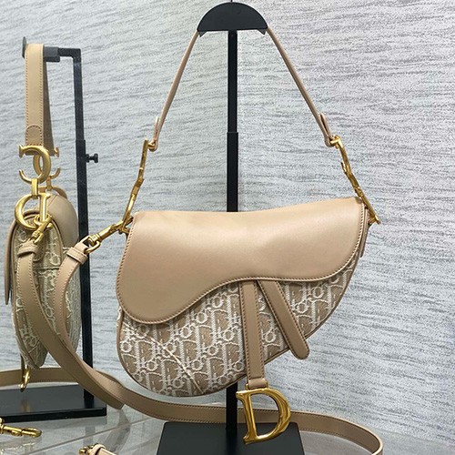 [홍콩명품,Christian Dior] 디올 25SS 로고 오블리크 SADDLE 크로스백 (베이지), BGM5016, 홍콩명품가방,명품쇼핑몰,크로스백,핸드백,구매대행