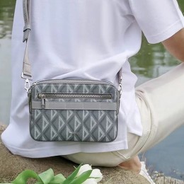 [가격문의][홍콩명품,Christian Dior] 디올 25SS 로고 CD DIAMOND SAFARI 크로스백 (그레이), BGM5023, 홍콩명품가방,명품쇼핑몰,크로스백,핸드백,구매대행