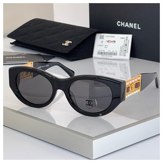 [홍콩명품.CHANEL] 샤넬 25SS 로고 연예인 여자 남자 안경 선글라스 (4컬러), SG710, JX, 홍콩명품쇼핑몰,무브타임,사이트,쇼핑몰,해외직구,구매대행