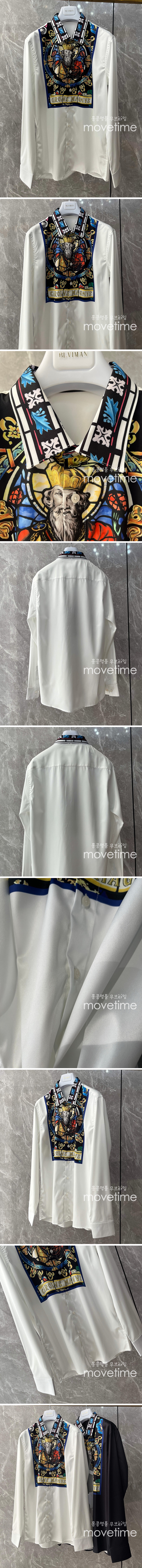 [홍콩명품.D&G] 돌체앤가바나 25SS 로고 패턴 남방 셔츠 (화이트), BM21736, SAM, 레플리카의류,미러급사이트