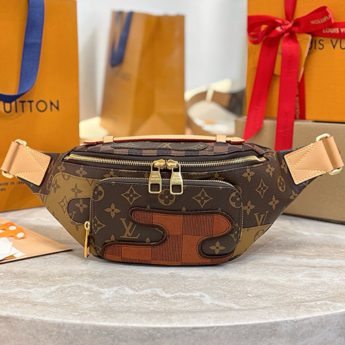 [홍콩명품.LOUIS VUITTON] 루이비통 25SS 로고 러시 범백 모노그램 다미에 남성 크로스백 힙색 벨트백  M15271, BGM5099, BDA, 홍콩명품가방,명품쇼핑몰,크로스백,핸드백,구매대행