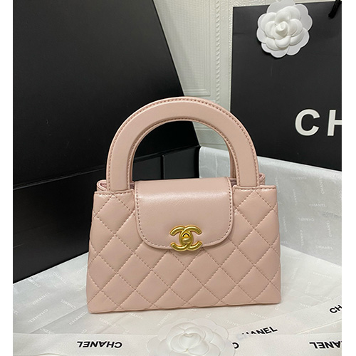 [홍콩명품.CHANEL] 샤넬 25SS 로고 켈리백 스몰 탑핸들 미니크로스 램스킨 블랙 미니백 AS4416 (2컬러), BGM5111, BDA, 홍콩명품가방,명품쇼핑몰,크로스백,핸드백,구매대행