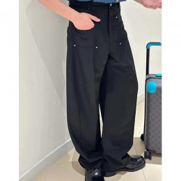 [홍콩명품.LOUIS VUITTON] 루이비통 25SS 로고 데님 팬츠 진 청바지 1AFWR0 (블랙), BM22040, KK, 레플리카의류,미러급사이트