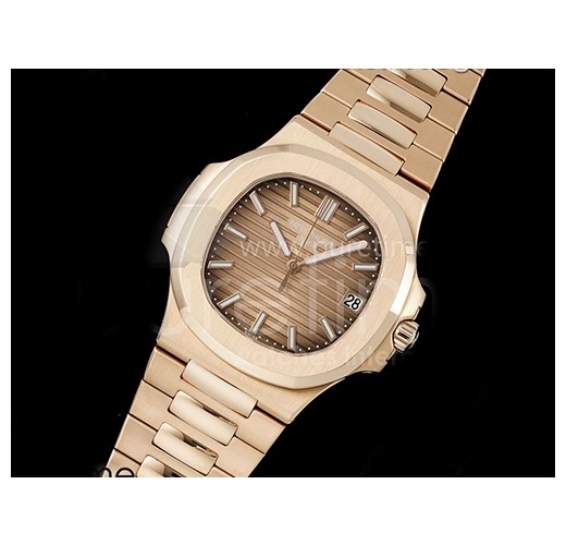 [홍콩명품시계.PATEK PHILIPPE] 파텍필립 노틸러스 5711 로즈골드 브라운 다이얼 스테인레스 스틸 스트랩