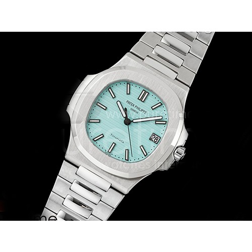 [홍콩명품시계.PATEK PHILIPPE] 파텍필립 노틸러스 5711 티파니 블루 다이얼 스테인레스 스틸 스트랩