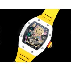 [홍콩명품시계.RICHARD MILLE] 리차드밀레 RM88 투어빌론 화이트 세라믹 스마일 다이얼