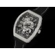 [홍콩명품시계.FRANCK MULLER] 프랑크뮬러 뱅가드 V45 풀 다이아몬드 베젤 실버 드래곤 블랙 다이얼