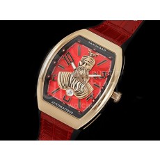 [홍콩명품시계.FRANCK MULLER] 프랑크뮬러 뱅가드 V45 로즈골드 스켄더뷰 다이얼