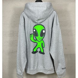 [홍콩명품.BALENCIAGA] 발렌시아가 25SS 로고 Hithg There+Dripley 후드 집업 자켓 (그레이), BM22325, KK, 레플리카의류,미러급사이트