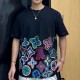 [홍콩명품.LOUIS VUITTON] 루이비통 25SS 로고 그래픽 프린트 반팔 티셔츠 (2컬러), BM22335, KK, 레플리카의류,미러급사이트