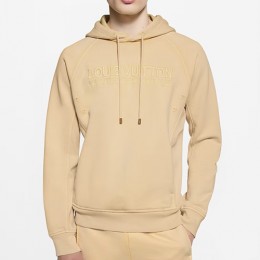 [홍콩명품.LOUIS VUITTON] 루이비통 25SS 로고 자수 후드 티셔츠 (베이지), BM22396, YS, 레플리카의류,미러급사이트