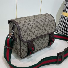 [홍콩명품.Gucci] 구찌 25SS 로고 GG수프림 레더 가죽 크로스백 (베이지), BGM5145, 홍콩명품가방,명품쇼핑몰,크로스백,핸드백,구매대행