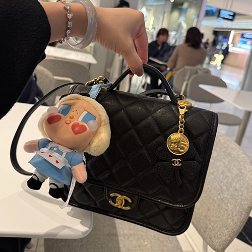 [홍콩명품.CHANEL] 샤넬 25SS 로고 25B 크로스백 (블랙-금장), BGM5188, BDA, 홍콩명품가방,명품쇼핑몰,크로스백,핸드백,구매대행