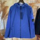[홍콩명품.Stone Island] 스톤아일랜드 25SS 로고 탈부착 후드 바람막이 자켓 (2컬러), BM22400, ST1, 레플리카의류,미러급사이트
