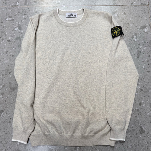 [홍콩명품.Stone Island] 스톤아일랜드 25SS 로고 탈부착 니트 스웨터 (3컬러), BM22403, ST1, 레플리카의류,미러급사이트