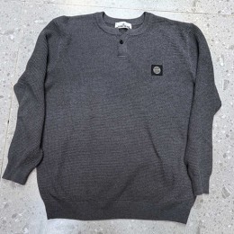 [홍콩명품.Stone Island] 스톤아일랜드 25SS 로고 자수 니트 스웨터 (4컬러), BM22405, ST1, 레플리카의류,미러급사이트