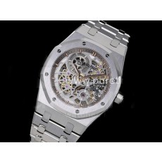 [홍콩명품시계.AUDEMARS PIGUET] 오데마피게 로얄오크 16204 스테인레스 스틸 스켈레톤 다이얼