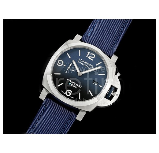[홍콩명품시계.PANERAI] 파네라이 팸1157 루미너 마리나 esteel 블루 다이얼