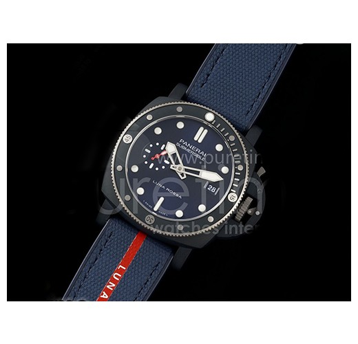 [홍콩명품시계.PANERAI] 파네라이 팸1466 Submersible 44mm 블루 다이얼