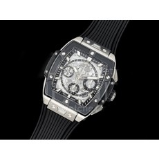 [홍콩명품시계.HUBLOT] 휴블럿 빅뱅 스프릿 티타늄 블랙 세라믹 베젤 스켈레톤 다이얼