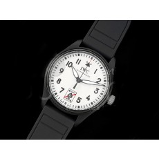 [홍콩명품시계.IWC] 아이더블유씨 파일럿 41mm IW326905 PVD 화이트 다이얼