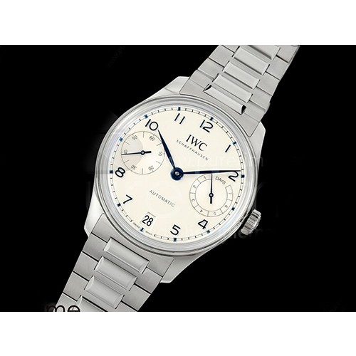 [홍콩명품시계.IWC] 아이더블유씨 포르투기스 오토매틱 42mm 화이트 다이얼