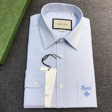 [홍콩명품.Gucci] 구찌 25SS 로고 스트라이프 남방 셔츠 (화이트), BM22429, JQ, 레플리카의류,미러급사이트