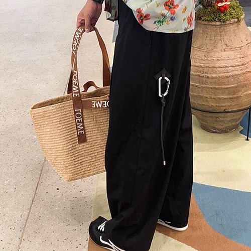 [홍콩명품.LOEWE] 로에베 25SS 로고 오버핏 팬츠 바지 (2컬러), BM22477, JL, 레플리카의류,미러급사이트