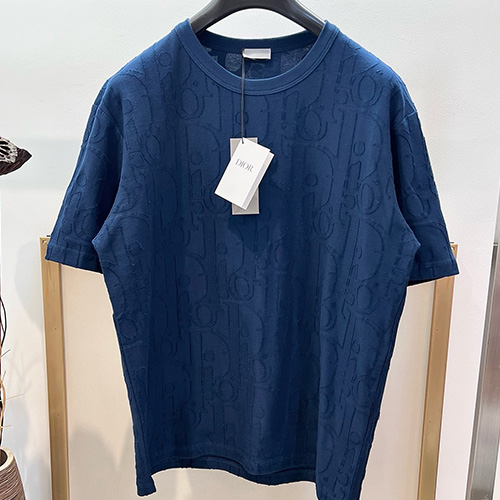 [홍콩명품,Christian Dior] 디올 25SS 로고 오블리크 반팔 티셔츠 (3컬러), BM22533, YS, 레플리카의류,미러급사이트