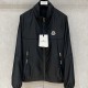 [홍콩명품.MONCLER] 몽클레어 25SS 로고 바람막이 자켓 (블랙), BM22638, KSM, 레플리카의류,미러급사이트