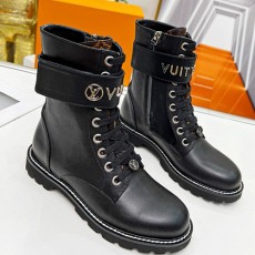[홍콩명품.LOUIS VUITTON] 루이비통 25SS 로고 남여 레더 가죽 워커 부츠 (블랙), SE5602, GHS, 명품스니커즈,운동화,구두,로퍼,하이탑,신발