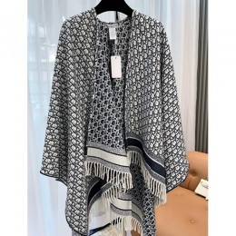 [홍콩명품,Christian Dior] 디올 25SS 로고 오블리크 140-140 캐시미어 울 스카프 머플러 (네이비), ET3160, 홍콩명품의류,구매대행,온라인명품