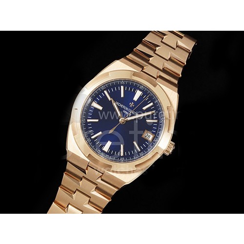 [홍콩명품시계.VACHERON CONSTANTIN] 바쉐론콘스탄틴 오버시스 4500V 로즈골드 블루 다이얼
