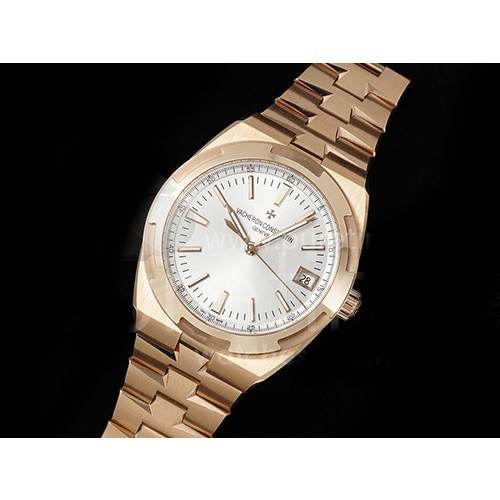 [홍콩명품시계.VACHERON CONSTANTIN] 바쉐론콘스탄틴 오버시스 4500V 로즈골드 실버 다이얼