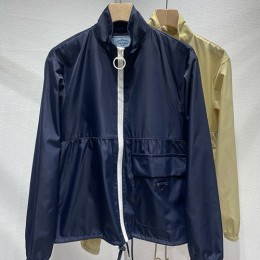 [가격문의][홍콩명품,PRADA] 프라다 25SS 삼각로고 여성 나일론 바람막이 자켓 (2컬러), BM22734, JL, 레플리카의류,미러급사이트
