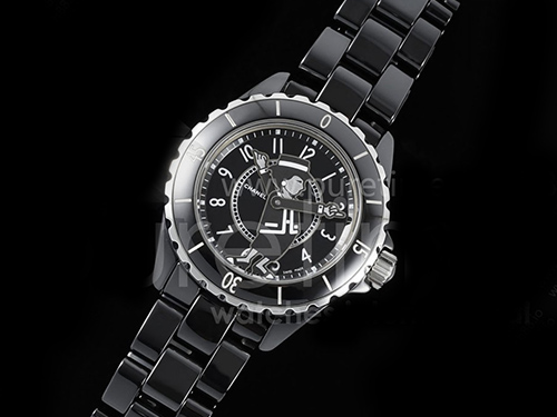 [홍콩명품.CHANEL] 샤넬 J13 38mm 블랙 세라믹 베젤 블랙 코코 다이얼