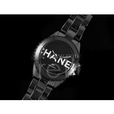 [홍콩명품.CHANEL] 샤넬 J13 38mm 블랙 세라믹 베젤 블랙 샤넬 다이얼