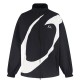[홍콩명품.BALENCIAGA] 발렌시아가 25SS 스포티로고 자수 바람막이 자켓 (블랙), BM22780, JL, 레플리카의류,미러급사이트