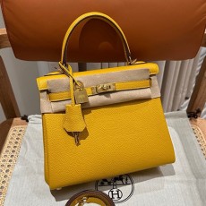 [홍콩명품.Hermes] 에르메스 25SS 로고 KELLY 25 토트백 핸드백 (노랑-금장), BGM5239, H3, 홍콩명품가방,명품쇼핑몰,크로스백,핸드백,구매대행