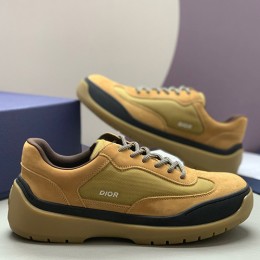 [홍콩명품,Christian Dior] 디올 25SS 로고 레더 가죽 스니커즈 운동화 (카라멜), SE5774, PMD, 명품스니커즈,운동화,구두,로퍼,하이탑,신발