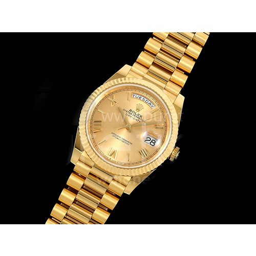 [홍콩명품시계.ROLEX] 로렉스 롤렉스 데이데이트 40mm 옐로우골드 다이얼