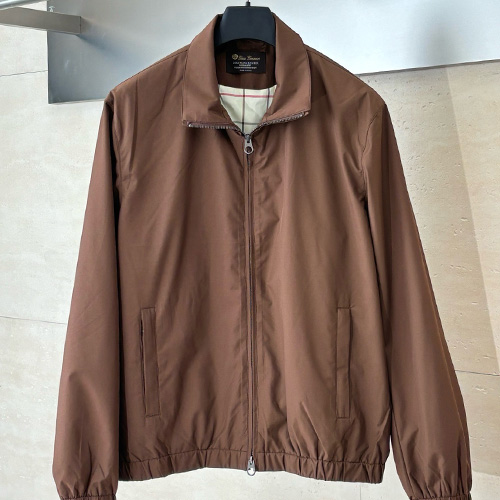 [홍콩명품.Loro Piana] 로로피아나 25SS 로고 카라 봄버 자켓 (2컬러), BM22925, KB, 레플리카의류,미러급사이트