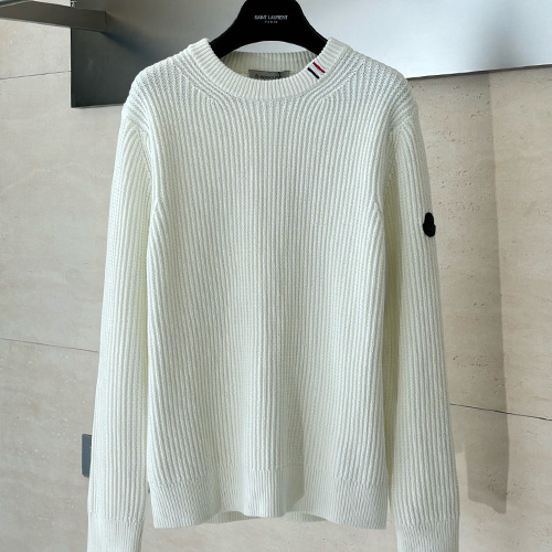 [홍콩명품.MONCLER] 몽클레어 25SS 로고 니트 스웨터 (2컬러), BM22981, KB, 레플리카의류,미러급사이트