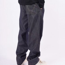 [홍콩명품.BOTTEGA VENETA] 보테가베네타 25SS 로고 오버핏 데님 팬츠 진 청바지, BM23033, X2, 레플리카의류,미러급사이트