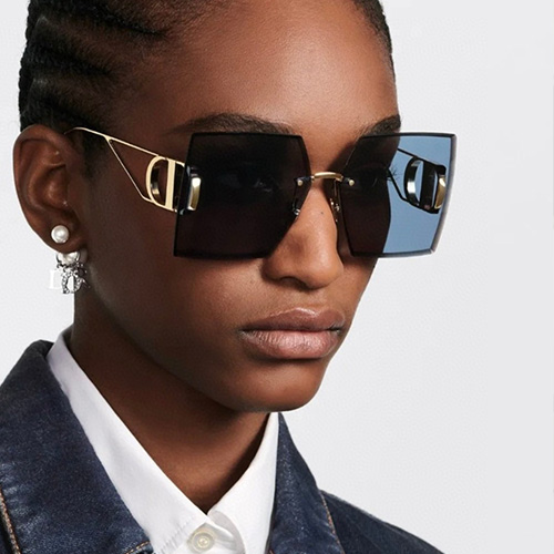 [홍콩명품,Christian Dior] 디올 25SS 로고 30Montaigne S7U 연예인 여자 남자 안경 선글라스 (골드), SG782, JX, 홍콩명품쇼핑몰,해외직구,구매대행