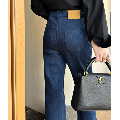 [홍콩명품.LOUIS VUITTON] 루이비통 25SS 로고 여성 데님 팬츠 진 청바지, BM23089, MC, 레플리카의류,미러급사이트